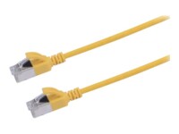 Prokord Slim CAT 6a U/FTP 50cm Netværkskabel Yellow