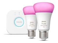 Philips Hue White and Color Ambiance Starter Kit Hvid