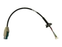 Zebra USB-kabel 22cm Sort