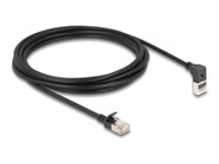 DeLOCK CAT 6a S/FTP 3m Netværkskabel Sort