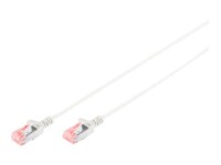 DIGITUS Slim CAT 6 U/FTP 2m Patchkabel Grå