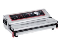 Magic Vac Jumbo 30evo Vakuumforsegler 130W Sort, Rød, Rustfrit stål
