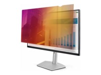 StarTech.com 24-inch 16:10 Gold Monitor Privacy Screen, Reversible Filter w/Enhanced Privacy, Glossy Computer Security Filter, Removable Screen Protector/Shield, +/- 30 Deg.