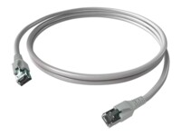 EasyLan FlexBoot CAT 6a S/FTP 1m Patchkabel Grå