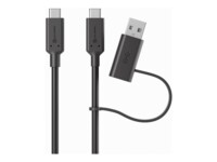 ALOGIC Elements Series USB 3.2 Gen 2 USB-kabelkit 1.2m Sort