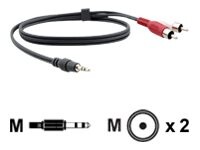 Kramer C-A35M/2RAM Series C-A35M/2RAM-15 Audiokabel 4.6m Sort