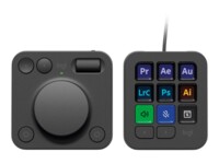 Logitech Master Series MX Creative Console Tastatur og drejeskive sæt RGB Kablet
