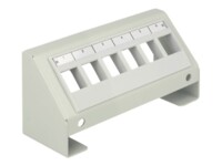 Delock Keystone Multimedia Panel Grå