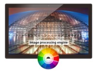 Braun DigiFrame 240 Business Line Digital fotoramme 24' Sort