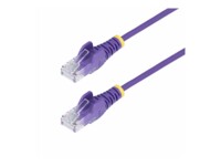 StarTech.com 7m Purple Slim CAT6 Ethernet Cable, Snagless, 28AWG, LSZH CAT 5/5e/6 Ikke afskærmet parsnoet (UTP) 7m Patchkabel Purple