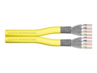 DIGITUS CAT 7a S/FTP 500m Installationskabel Gul RAL 1016