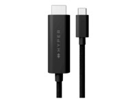 HyperDrive Videoadapterkabel 2.5m Sort