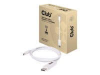 Club 3D DisplayPort kabel 1.2m Hvid