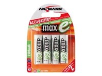 ANSMANN AA type Batterier til generelt brug (genopladelige) 2500mAh