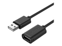 Unitek Y-C447GBK USB forlængerkabel 50cm Sort