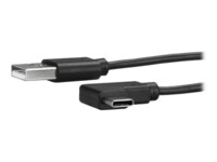 StarTech.com USB to USB C Cable - 1m / 3 ft - Right Angle USB Cable - USB A to USB C Cable - USB 2.0 Cable - USB Type C Cable (USB2AC1MR) USB-kabel 1m Sort