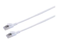 Prokord Slim CAT 6a U/FTP 1m Netværkskabel Hvid