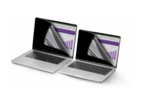 StarTech.com 17-inch 16:10 Touch Privacy Screen, Anti-Glare Blue Light Filter, Laptop Monitor Screen Protector, +/- 30 Deg. View Angle, Flip-Up Notebook privacy-filter