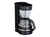Cloer 5019 Kaffemaskine Mat rustfrit stål/sort