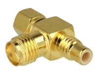 DeLOCK RF adapter Guld
