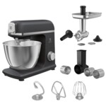 Electrolux E5KM1-6GBP Køkkenmaskine 5l Sort, Grå