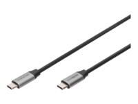 DIGITUS USB-konnektor 1m Sort
