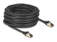 DeLOCK CAT 7 S/FTP 15m Netværkskabel Sort