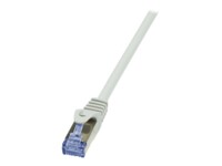 LogiLink PrimeLine CAT 6a SFTP, PiMF 15m Patchkabel Grey