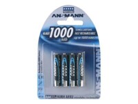 ANSMANN Energy AAA type Batterier til generelt brug (genopladelige) 1000mAh