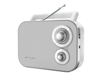 Muse M-051 RW Privat radio Hvid