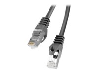 Lanberg CAT 6 Kabel med folie og kobberfletning (FTP) 20m Patchkabel Sort RAL 9004