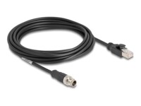 DeLOCK CAT 5e S/FTP 5m Netværkskabel Sort
