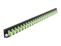 DeLOCK Fiber-optic splice box rack mount panel