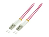 LogiLink Patchkabel Fiberoptik OM4 2m