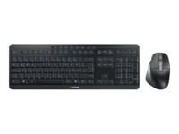 CHERRY STREAM DESKTOP ULTIMATE Sæt med mus og tastatur Saks Hvid Trådløs Kablet Tysk