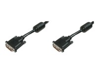 ASSMANN DVI-kabel 2m Sort