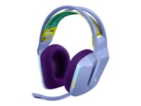 Logitech G G733 LIGHTSPEED Wireless RGB Gaming Headset Trådløs Høretelefoner Lilla