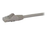 StarTech.com 7.5m CAT6 Ethernet Cable, 10 Gigabit Snagless RJ45 650MHz 100W PoE Patch Cord, CAT 6 10GbE UTP Network Cable w/Strain Relief, Grey, Fluke Tested/Wiring is UL Certified/TIA - Category 6 - 24AWG (N6PATC750CMGR) CAT 6 Ikke afskærmet parsnoet (UT