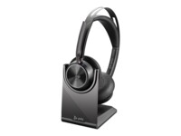 HP Poly Voyager Focus 2-M Trådløs Høretelefoner Sort