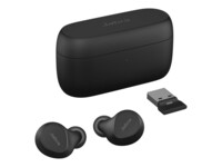 Jabra Evolve2 Buds UC Trådløs Ægte trådløse øretelefoner Sort