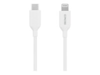 DELTACO Lightning-kabel 2m Hvid