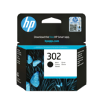 HP 302 Black Original Sort 170 sider Blæk