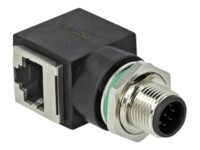 DeLOCK CAT 6a Netværksadapter Sort