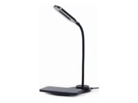 Gembird TA-WPC10-LED-01 Desk lamp with wireless charger 15.3W 2893-7072K Kølig hvid/varm hvid/naturligt hvidt lys