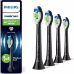 Philips Sonicare W2 Optimal White HX6064 Ekstra tandbørstehoved 4 Sort