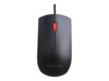 Lenovo Essential USB Black (Red Wheel) Mouse