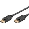 DisplayPort™ Connector Cable 1.4, 1 m, black - DisplayPort™ male > DisplayPort™ male, 8K @ 60Hz
