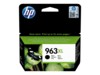 HP 963XL Sort 2000 sider Blæk 3JA30AE