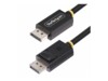 StarTech.com 1m DisplayPort 2.1 Cable, VESA-Certified, DP80 DP 2.1 Cable DisplayPort kabel 1m Sort