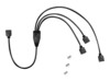 Inter-Tech Strøm-splitter 48cm Sort